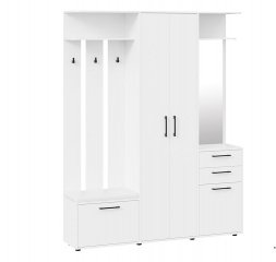 Витра тип 2 прихожая (белый ясень)