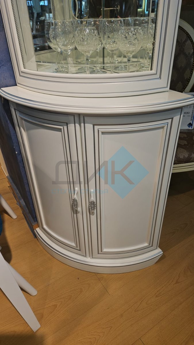 Витрина угловая «Милан-6-01 + Милан 4-01» (Комплект) Образец из салона