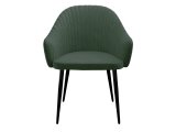 Стул DikLine 440 TW14 зеленый, ножки черные
