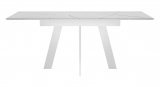 Стол DikLine SKM120 Керамика Белый мрамор/подстолье белое/опоры белые (2 уп.)