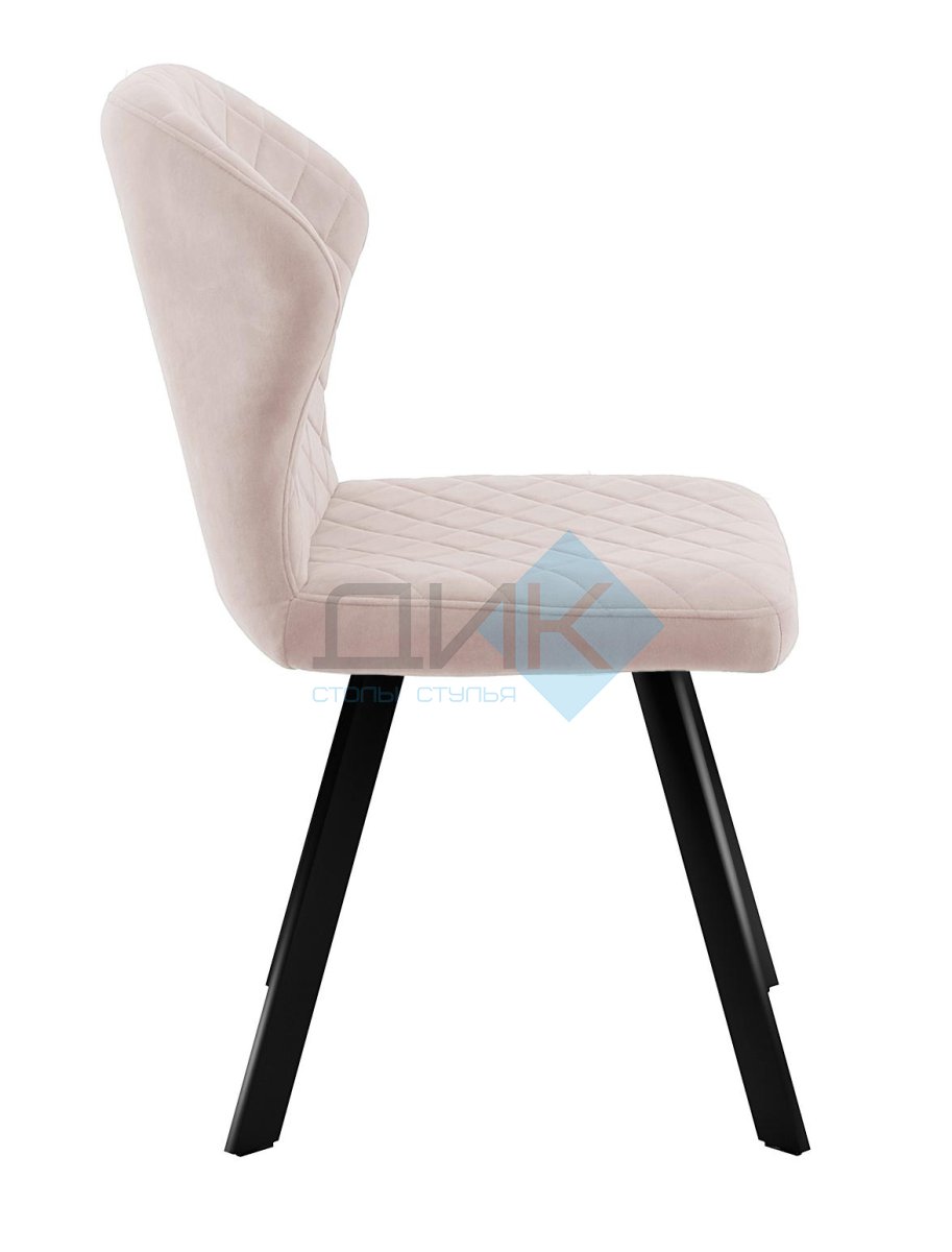 Стул DikLine 339 поворотный B03 BEIGE, ножки черные