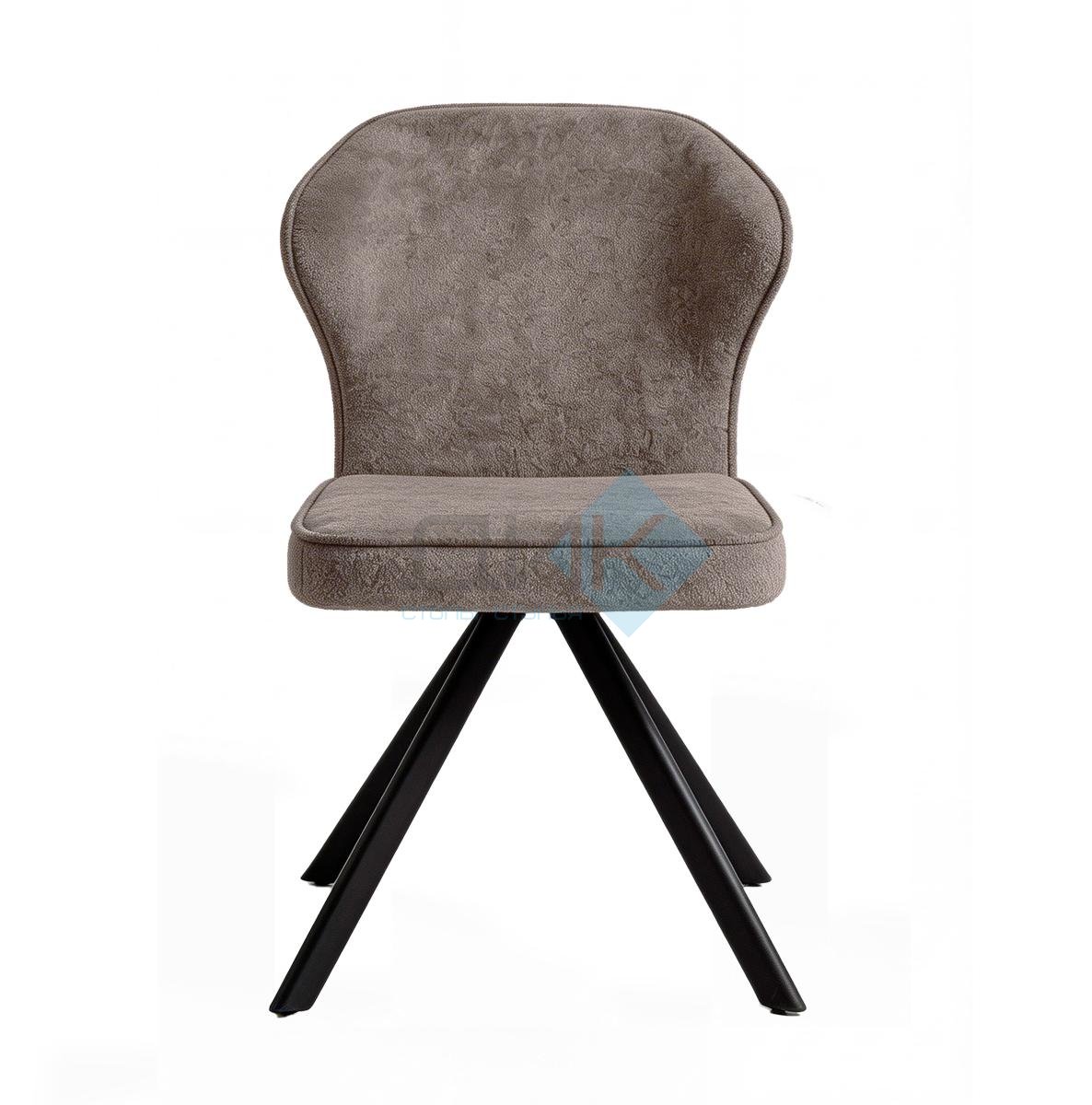 Стул DikLine 238 поворотный BL05 капучино, ножки черные