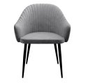 Стул DikLine 440 TW09 светло-серый, ножки черные