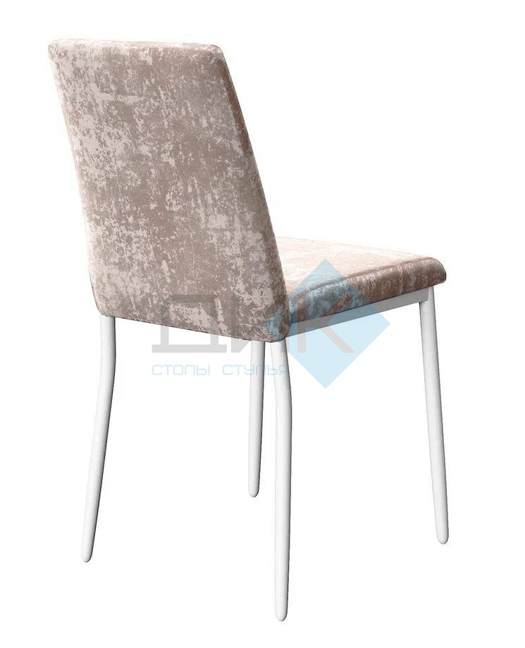 Стул DikLine 270 M02 бежевый, ножки белые