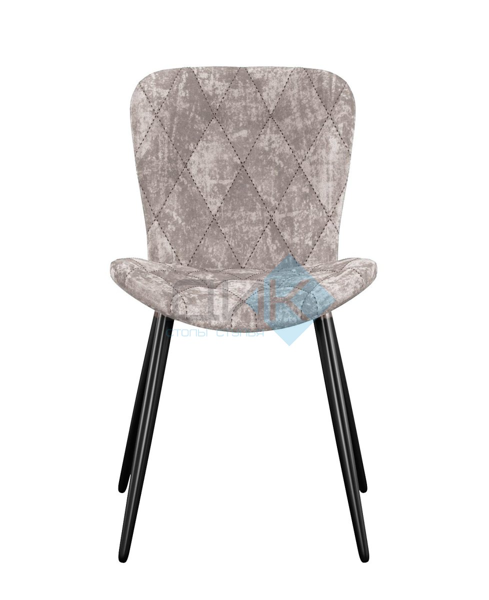 Стул DikLine 303 M02 бежевый, ножки черные