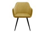 Стул DikLine 277 поворотный NS Gold горчица, ножки черные