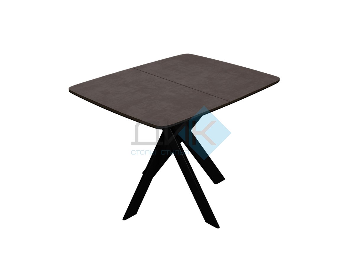 Стол DikLine DB110 Хромикс бронза/опоры черные