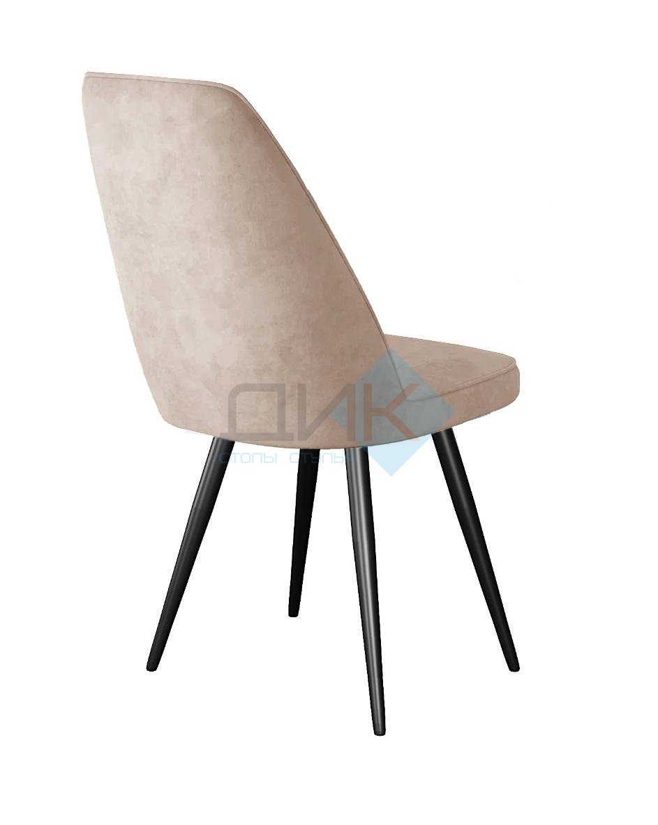 Стул DikLine 327 поворотный B03 BEIGE, ножки черные