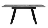 Стол DikLine DKL140 Керамика Черный мрамор/опоры черные (2 уп.)