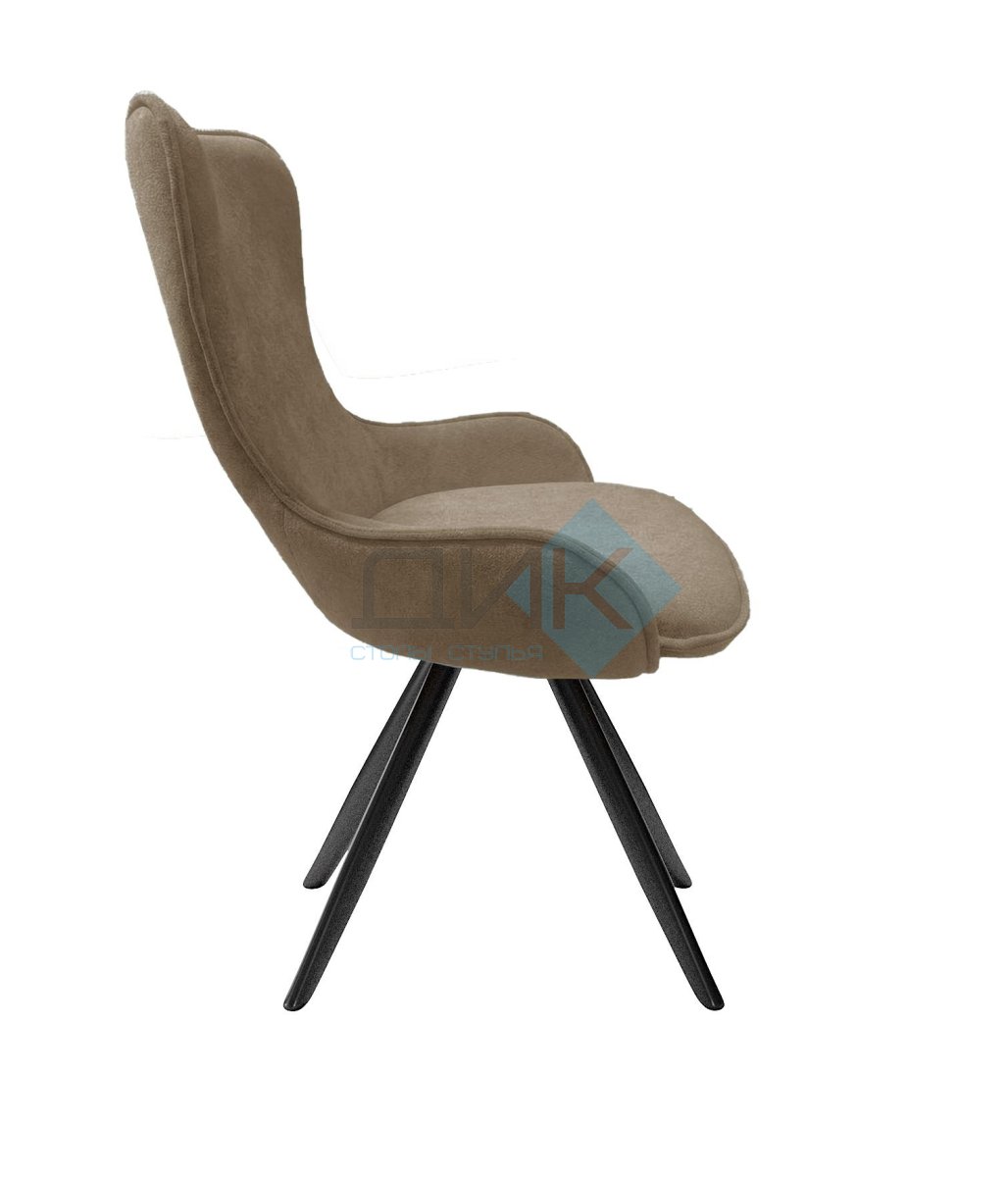 Стул DikLine 333 поворотный TW05 капучино, ножки черные