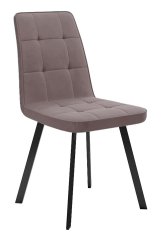 Стул DikLine 207 поворотный B5 LATTE, ножки черные Образец