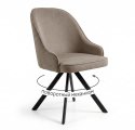 Стул DikLine 266M поворотный, P03/L03 бежевый, ножки черные