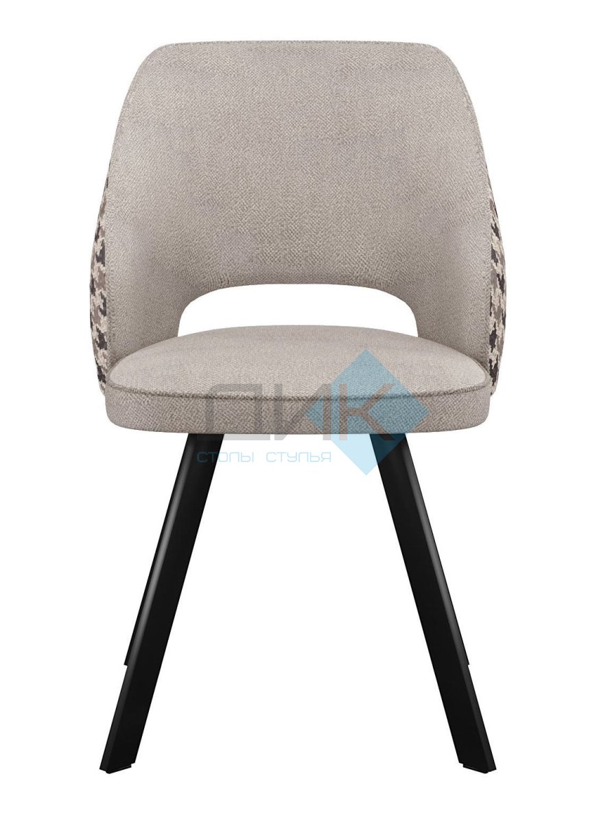 Стул DikLine 274 поворотный SB4/A2 бежевый, ножки черные
