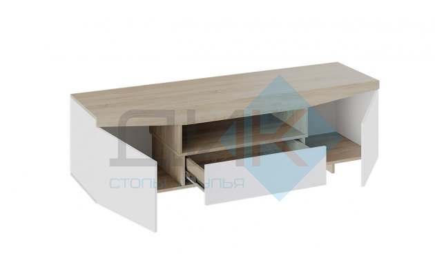 Тумба ТВ тип 1 (дуб сонома / белый ясень)