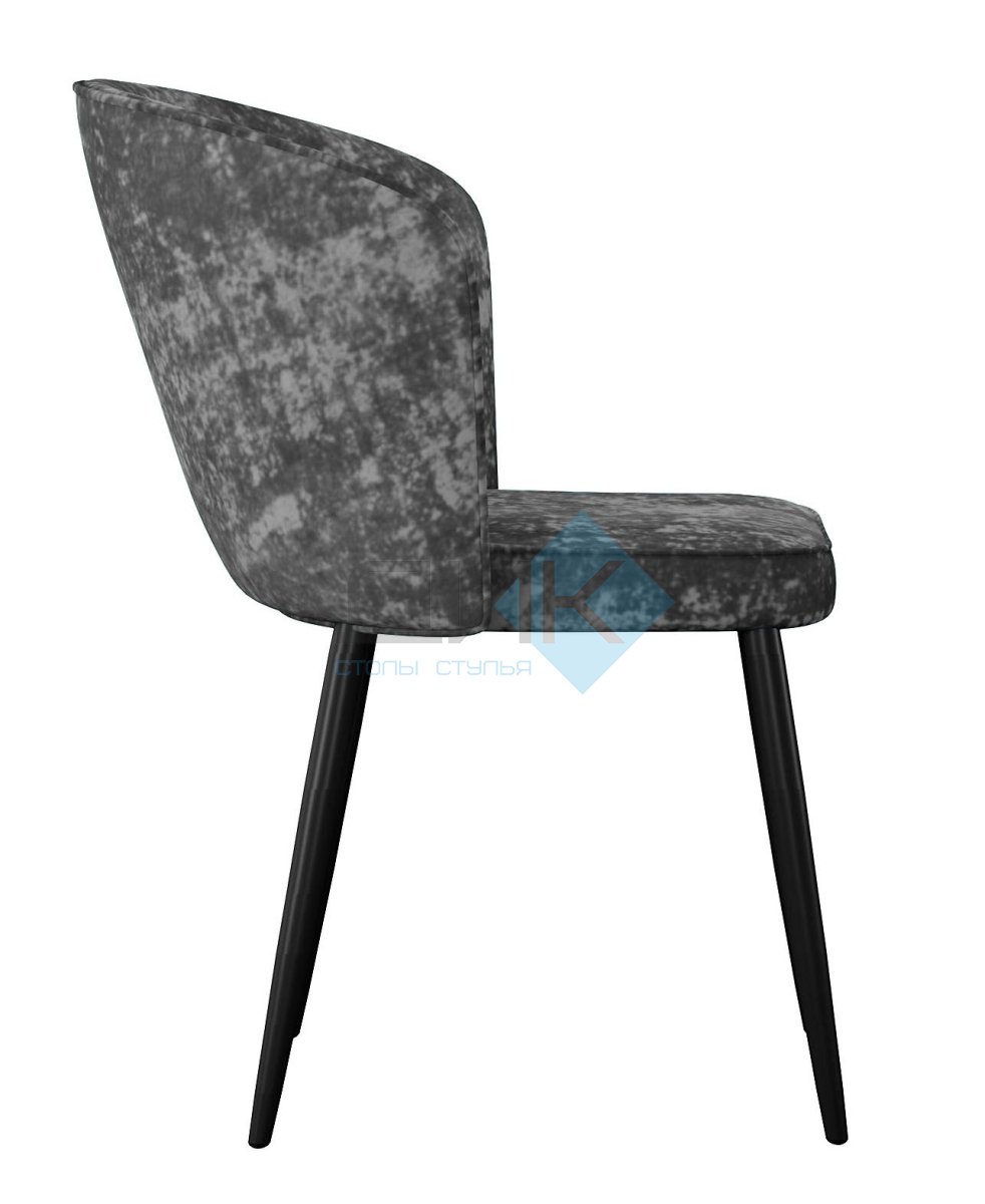 Стул DikLine 348 поворотный M14 серый, ножки черные