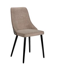 Стул DikLine 286 SB4/A2 бежевый, ножки черные