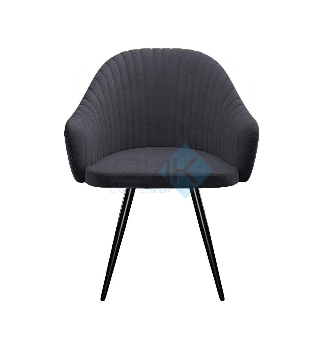 Стул DikLine 439М поворотный, T11 серый, ножки черные