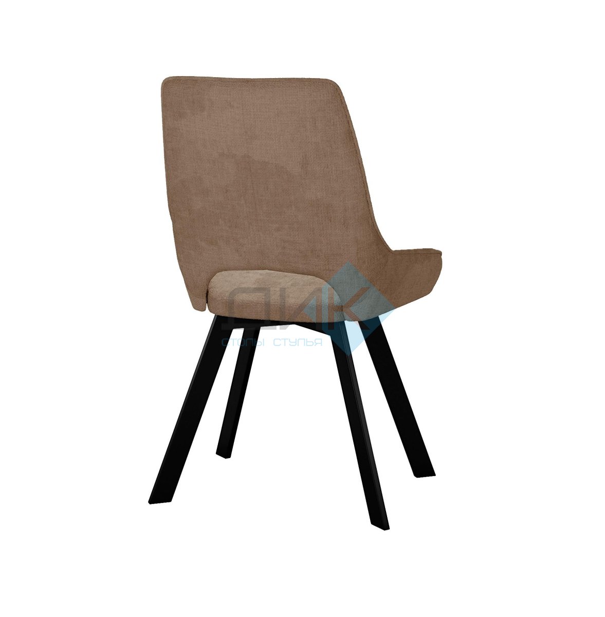 Стул DikLine 268 LA14 капучино, ножки черные