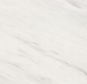 Стол Dikline L110 Мрамор белый (ЛДСП EGGER)/Опоры белый