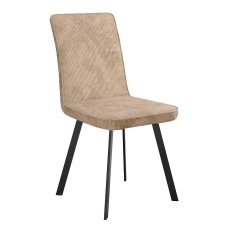Стул DikLine 208 AN18 бежевый, ножки черные