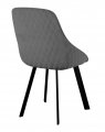 Стул DikLine 246 поворотный, Z28 серый, ножки черные