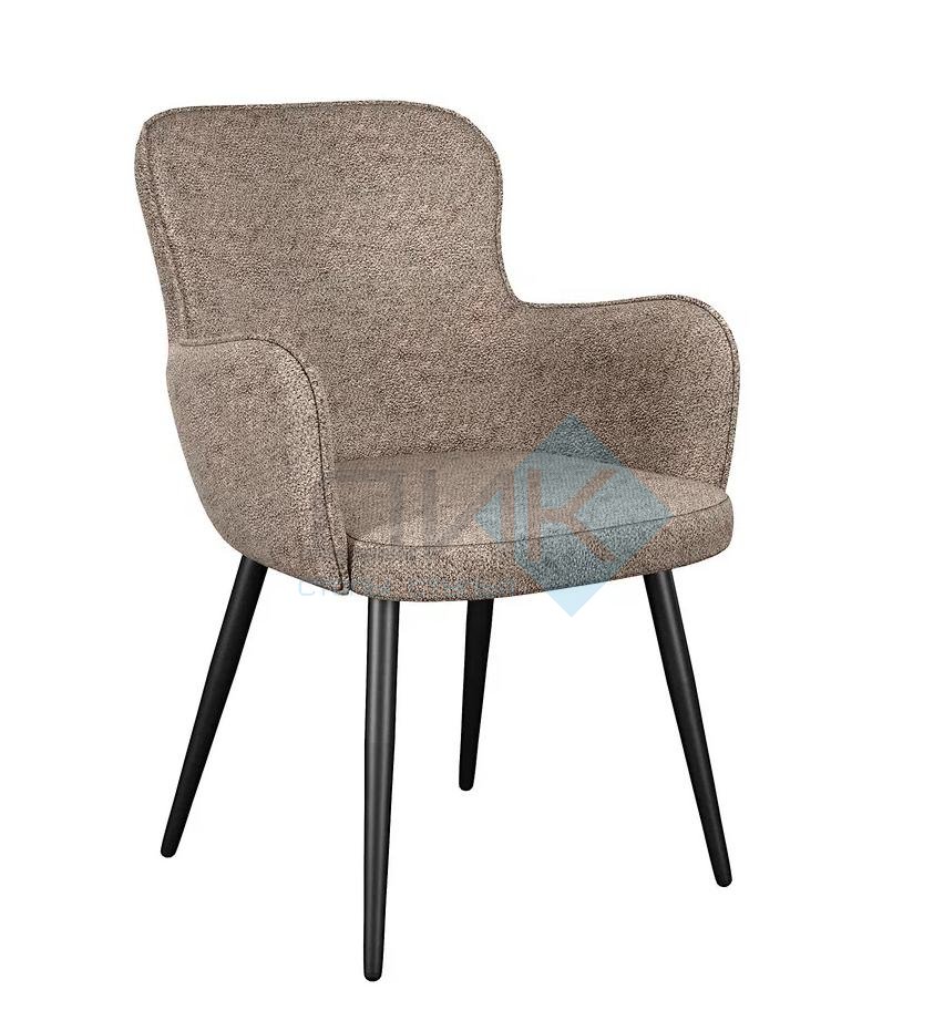 Стул DikLine 503 поворотный NS05 CAPPUCCINO, ножки черные