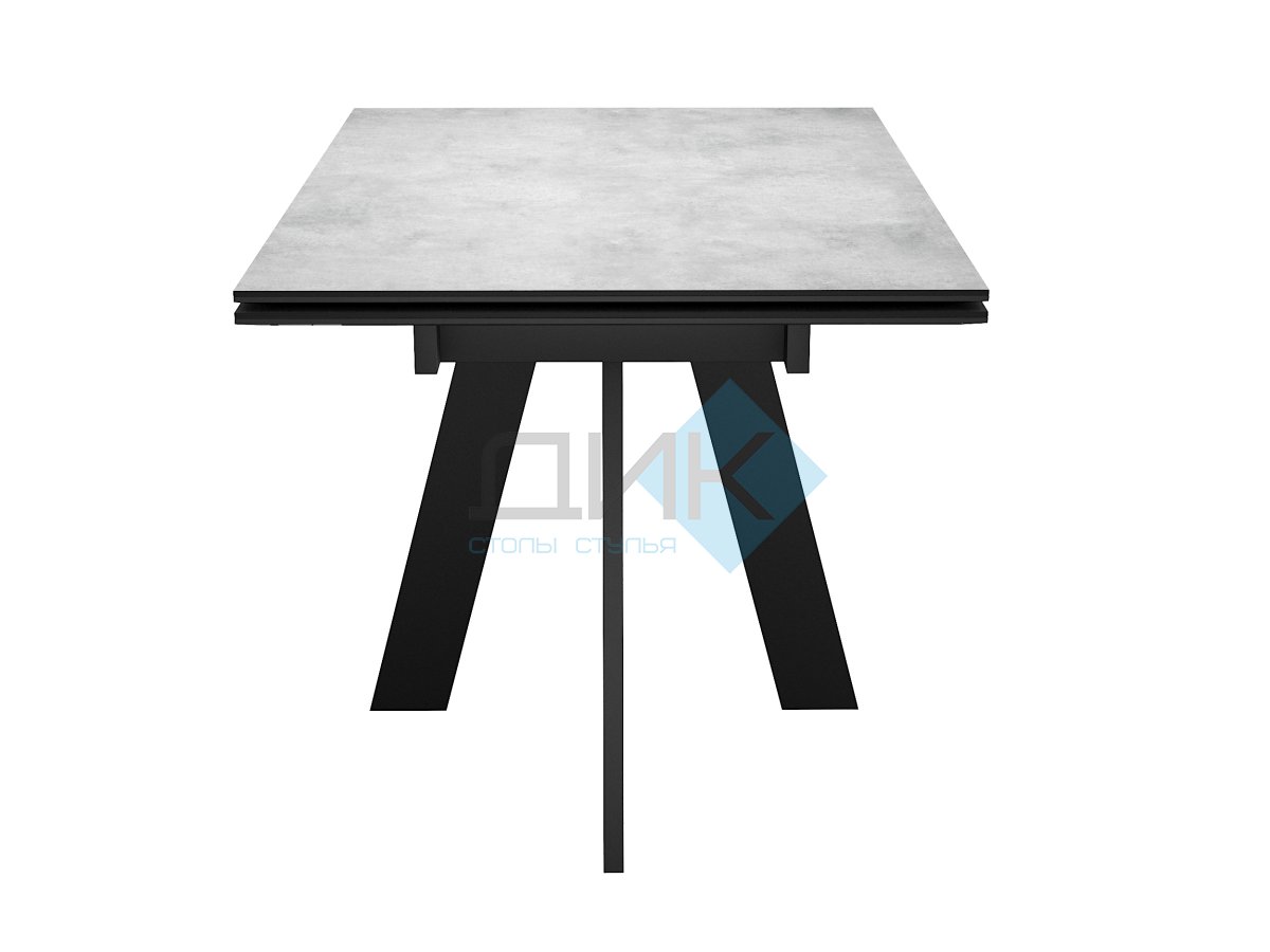 Стол обеденный WINGS Северный камень/Черный, Черный