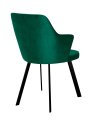 Стул DikLine 345 K13 изумруд, ножки черные